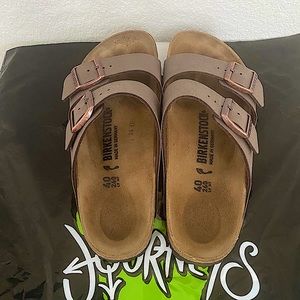 Womens Birkenstock Arizona Sandal - Mocha - Size 40